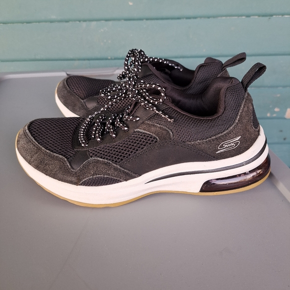 Skechers Bobs Pulse Air Black Sneakers - Picture 3 of 7